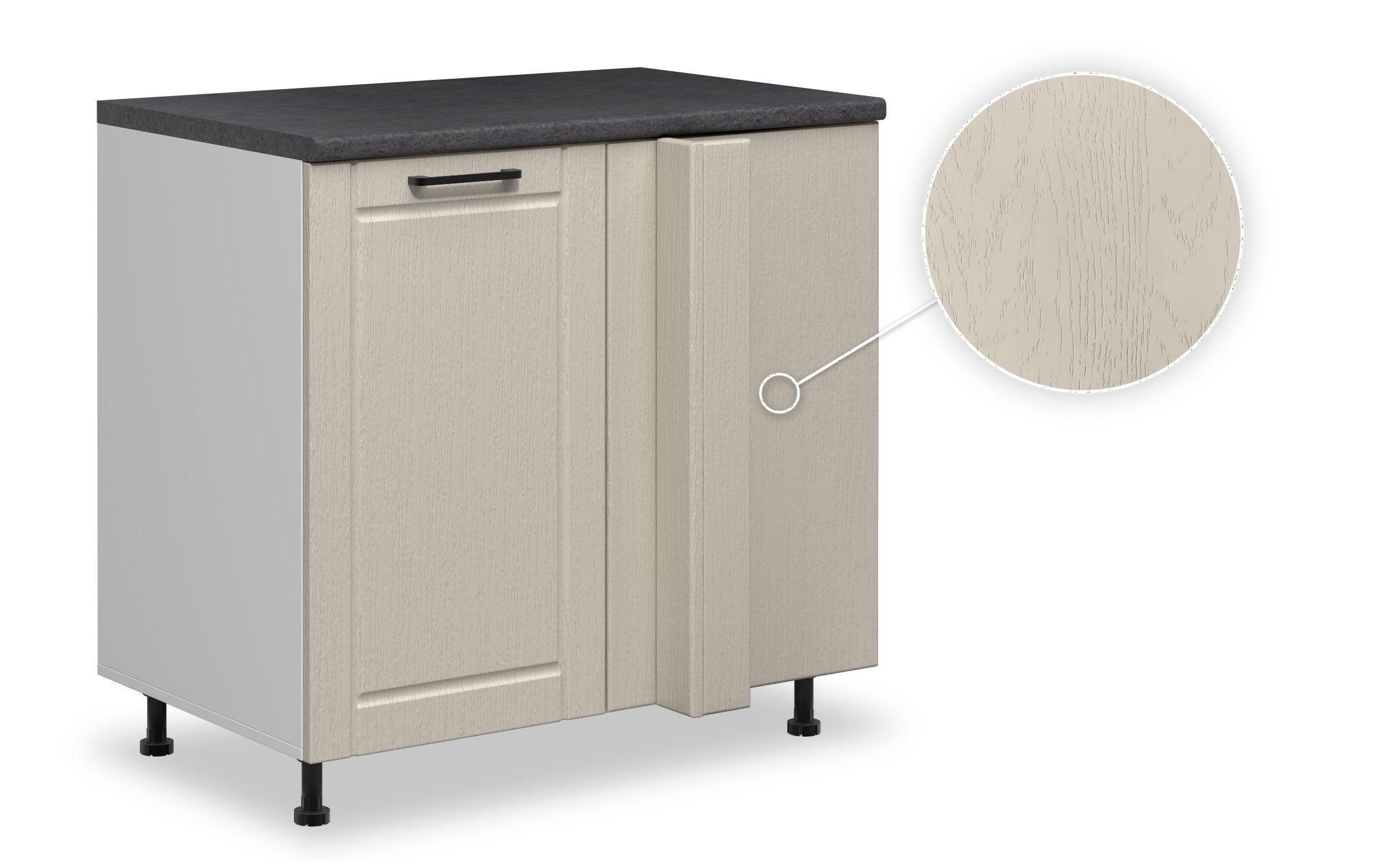 Kitchen corner cabinet Hannah 17 right, Aspen beige  1